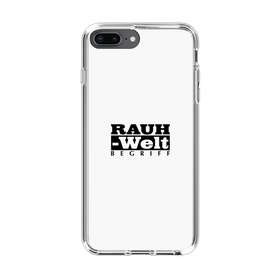 Slim Protection Case［ RAUH-Welt BEGRIFF - Logo - White ］