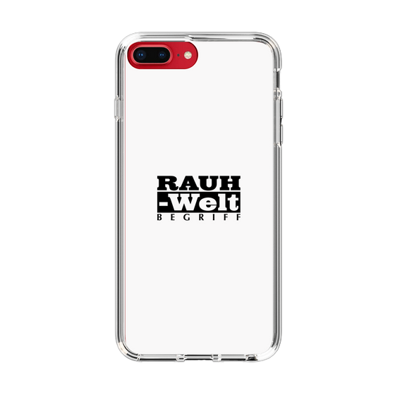 Slim Protection Case［ RAUH-Welt BEGRIFF - Logo - White ］