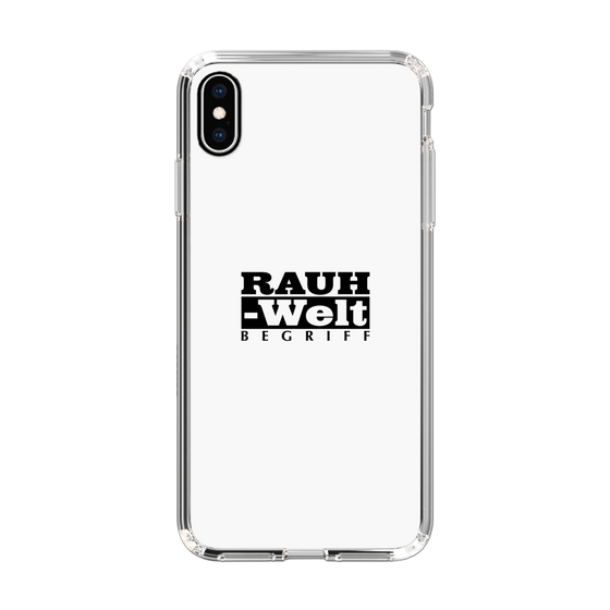 Slim Protection Case［ RAUH-Welt BEGRIFF - Logo - White ］