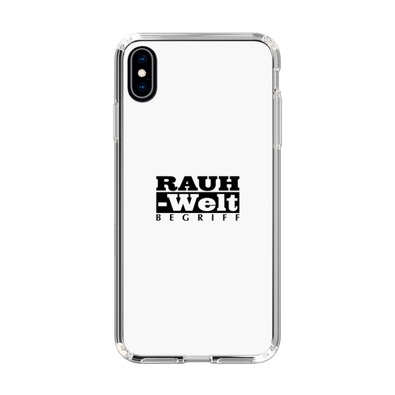 Slim Protection Case［ RAUH-Welt BEGRIFF - Logo - White ］