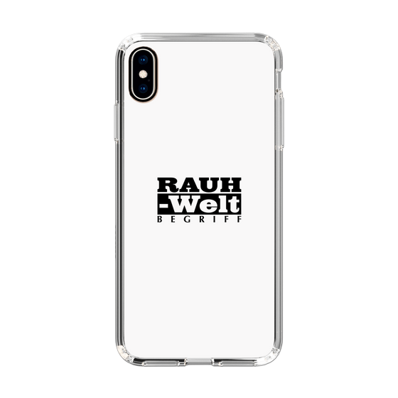 Slim Protection Case［ RAUH-Welt BEGRIFF - Logo - White ］