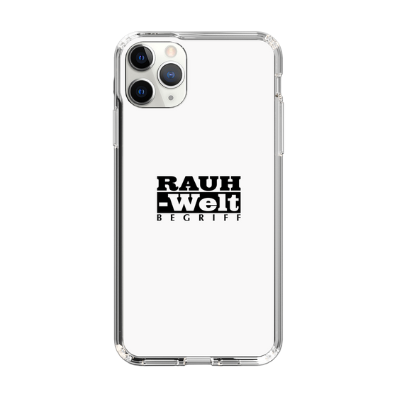 Slim Protection Case［ RAUH-Welt BEGRIFF - Logo - White ］