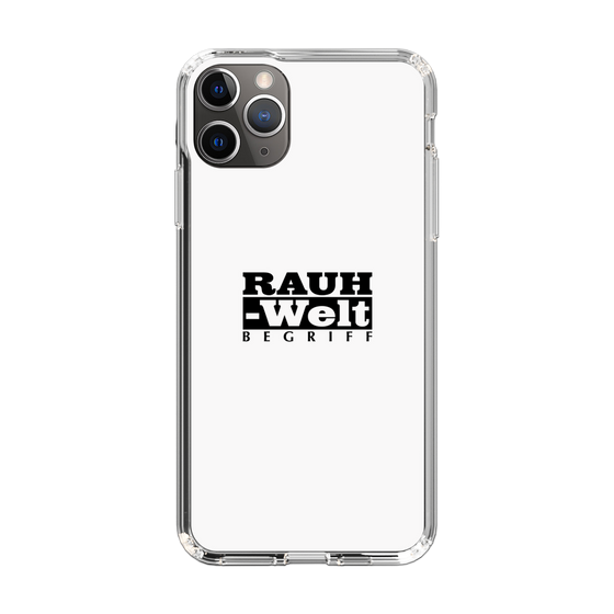 Slim Protection Case［ RAUH-Welt BEGRIFF - Logo - White ］