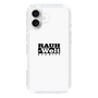 Slim Protection Case［ RAUH-Welt BEGRIFF - Logo - White ］