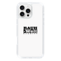 Slim Protection Case［ RAUH-Welt BEGRIFF - Logo - White ］