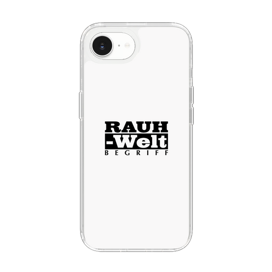 Slim Protection Case［ RAUH-Welt BEGRIFF - Logo - White ］