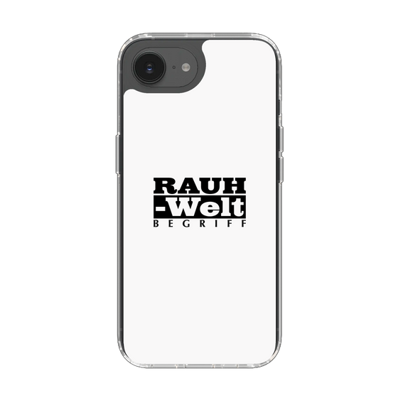 Slim Protection Case［ RAUH-Welt BEGRIFF - Logo - White ］