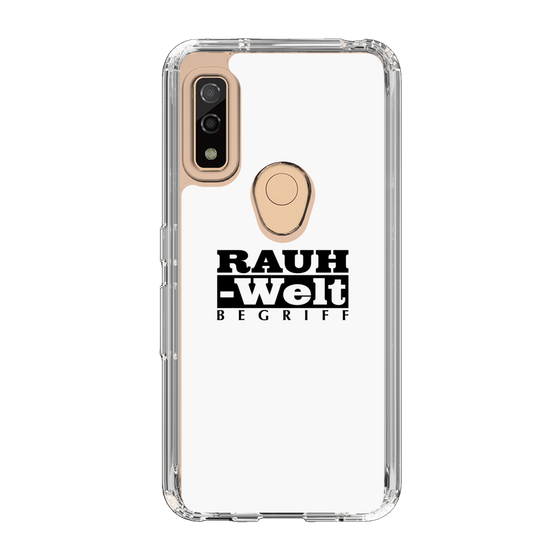 Slim Protection Case［ RAUH-Welt BEGRIFF - Logo - White ］