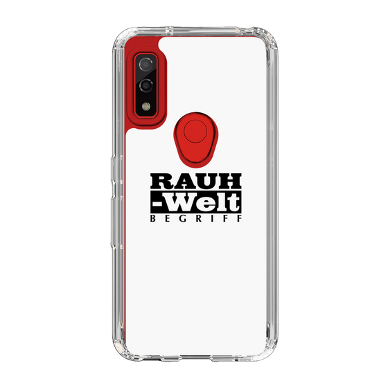 Slim Protection Case［ RAUH-Welt BEGRIFF - Logo - White ］