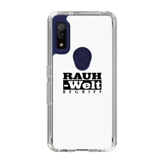 Slim Protection Case［ RAUH-Welt BEGRIFF - Logo - White ］