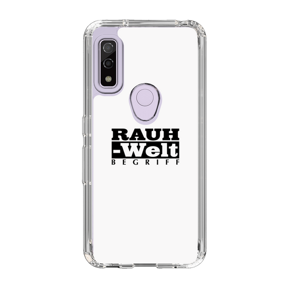 Slim Protection Case［ RAUH-Welt BEGRIFF - Logo - White ］