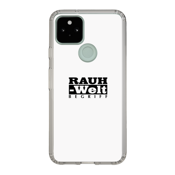 Slim Protection Case［ RAUH-Welt BEGRIFF - Logo - White ］
