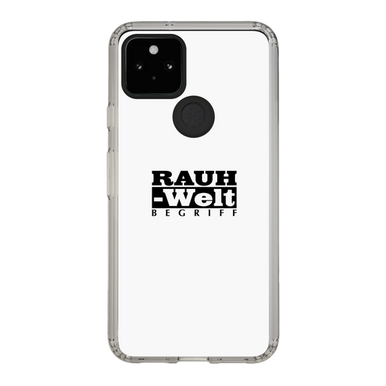 Slim Protection Case［ RAUH-Welt BEGRIFF - Logo - White ］