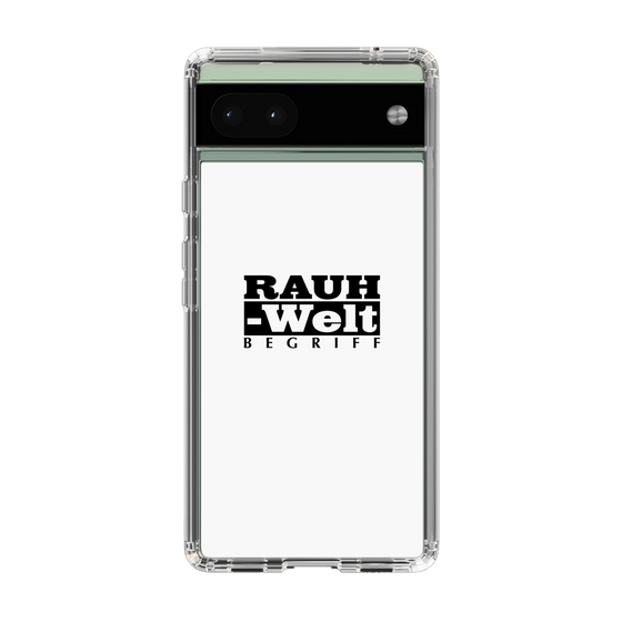 Slim Protection Case［ RAUH-Welt BEGRIFF - Logo - White ］