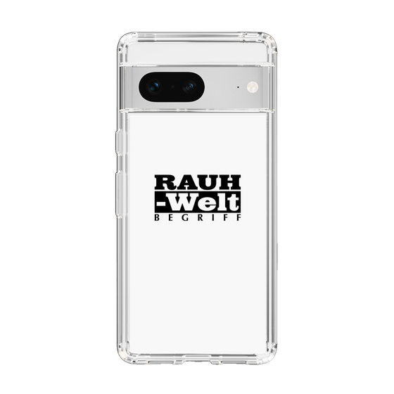 Slim Protection Case［ RAUH-Welt BEGRIFF - Logo - White ］