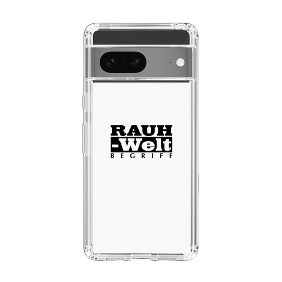 Slim Protection Case［ RAUH-Welt BEGRIFF - Logo - White ］