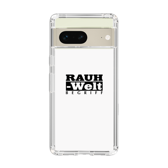 Slim Protection Case［ RAUH-Welt BEGRIFF - Logo - White ］