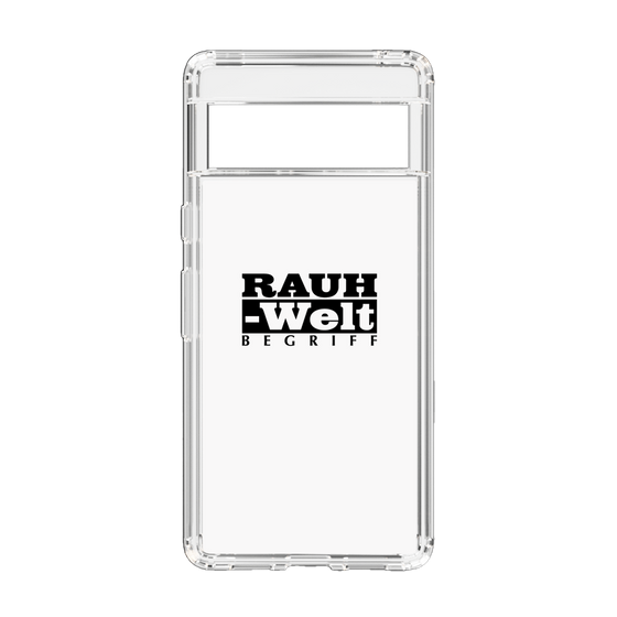 Slim Protection Case［ RAUH-Welt BEGRIFF - Logo - White ］