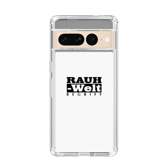 Slim Protection Case［ RAUH-Welt BEGRIFF - Logo - White ］