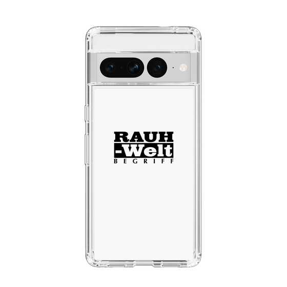 Slim Protection Case［ RAUH-Welt BEGRIFF - Logo - White ］