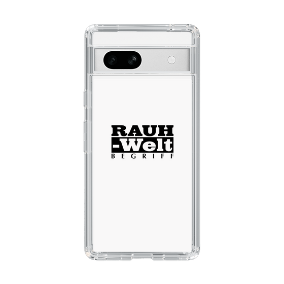 Slim Protection Case［ RAUH-Welt BEGRIFF - Logo - White ］