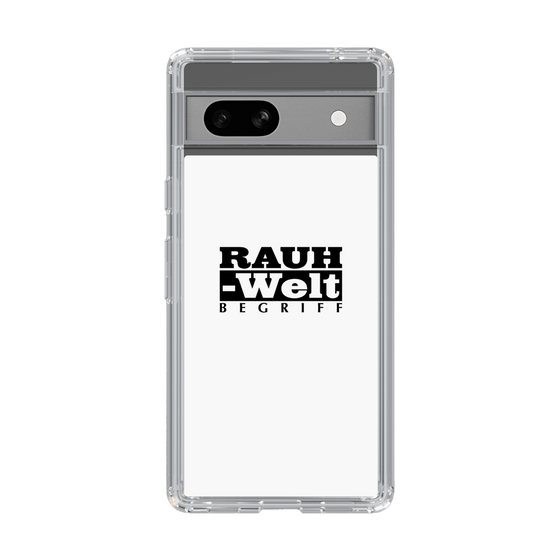 Slim Protection Case［ RAUH-Welt BEGRIFF - Logo - White ］