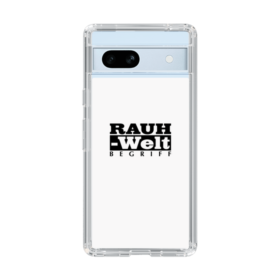 Slim Protection Case［ RAUH-Welt BEGRIFF - Logo - White ］