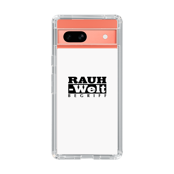 Slim Protection Case［ RAUH-Welt BEGRIFF - Logo - White ］