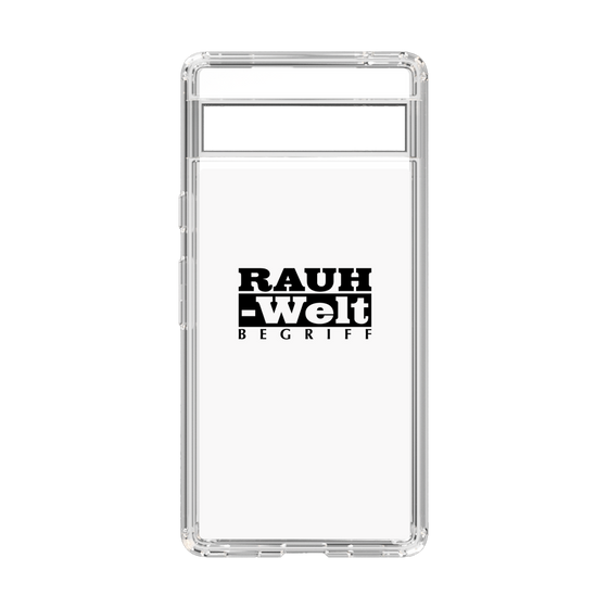 Slim Protection Case［ RAUH-Welt BEGRIFF - Logo - White ］