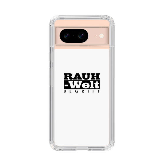Slim Protection Case［ RAUH-Welt BEGRIFF - Logo - White ］
