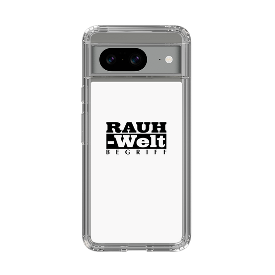 Slim Protection Case［ RAUH-Welt BEGRIFF - Logo - White ］