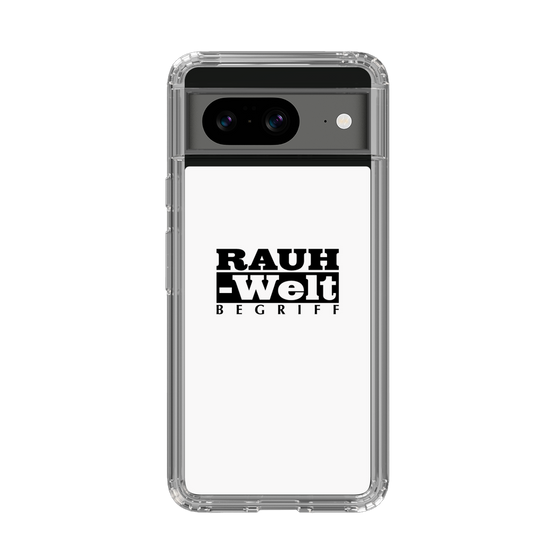 Slim Protection Case［ RAUH-Welt BEGRIFF - Logo - White ］