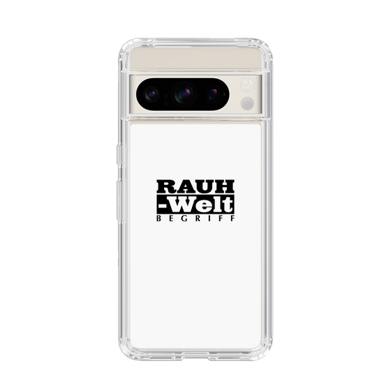Slim Protection Case［ RAUH-Welt BEGRIFF - Logo - White ］