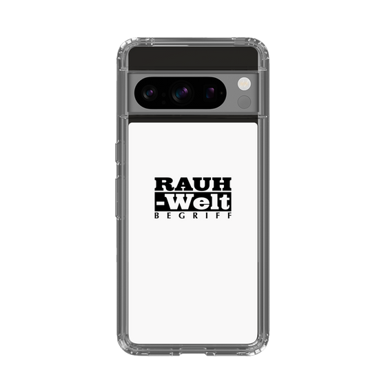 Slim Protection Case［ RAUH-Welt BEGRIFF - Logo - White ］