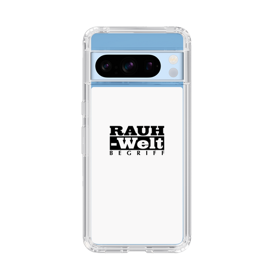 Slim Protection Case［ RAUH-Welt BEGRIFF - Logo - White ］