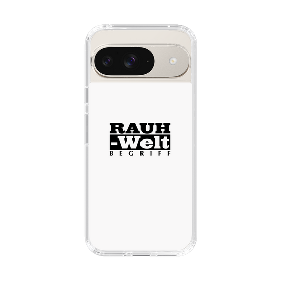 Slim Protection Case［ RAUH-Welt BEGRIFF - Logo - White ］