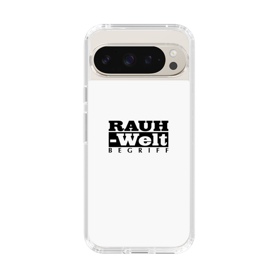 Slim Protection Case［ RAUH-Welt BEGRIFF - Logo - White ］