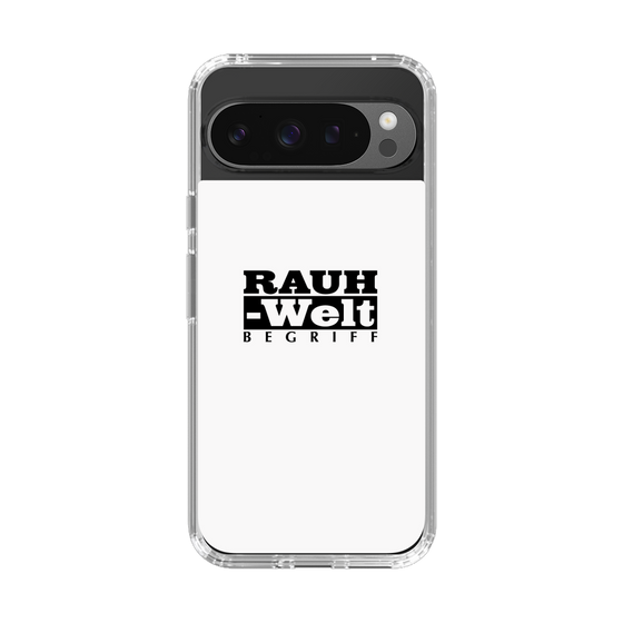 Slim Protection Case［ RAUH-Welt BEGRIFF - Logo - White ］