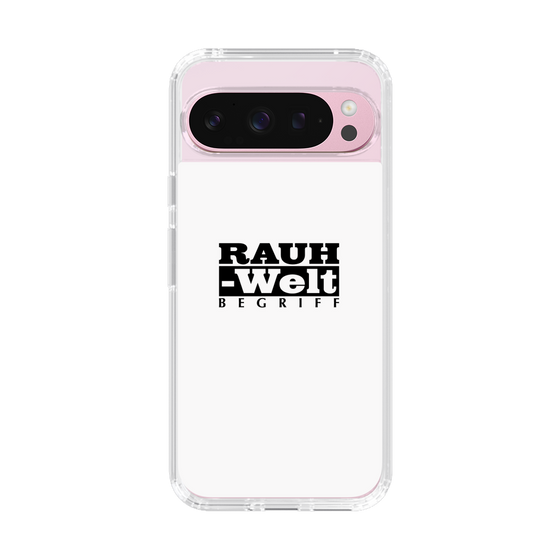 Slim Protection Case［ RAUH-Welt BEGRIFF - Logo - White ］