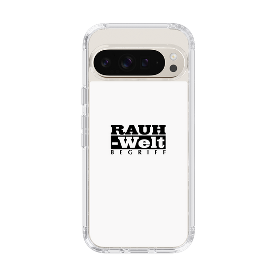 Slim Protection Case［ RAUH-Welt BEGRIFF - Logo - White ］