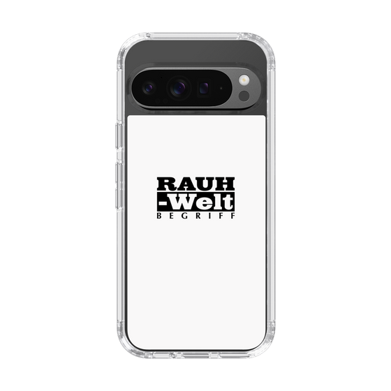 Slim Protection Case［ RAUH-Welt BEGRIFF - Logo - White ］