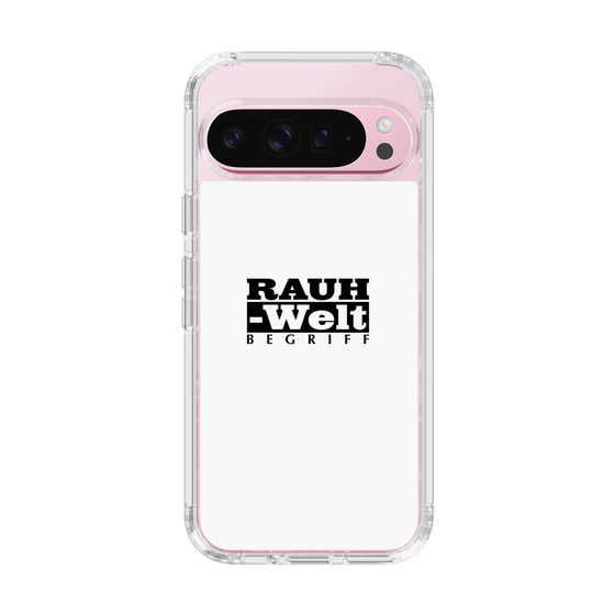 Slim Protection Case［ RAUH-Welt BEGRIFF - Logo - White ］