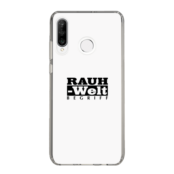 Slim Protection Case［ RAUH-Welt BEGRIFF - Logo - White ］
