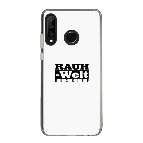 Slim Protection Case［ RAUH-Welt BEGRIFF - Logo - White ］