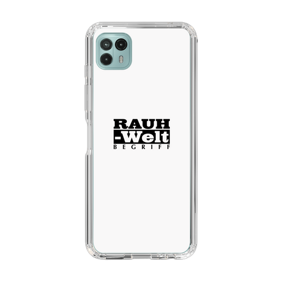 Slim Protection Case［ RAUH-Welt BEGRIFF - Logo - White ］