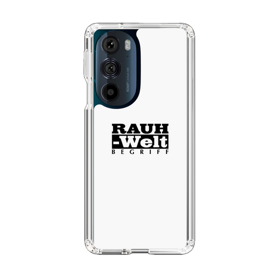 Slim Protection Case［ RAUH-Welt BEGRIFF - Logo - White ］