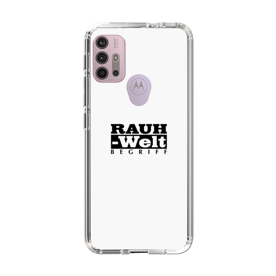 Slim Protection Case［ RAUH-Welt BEGRIFF - Logo - White ］