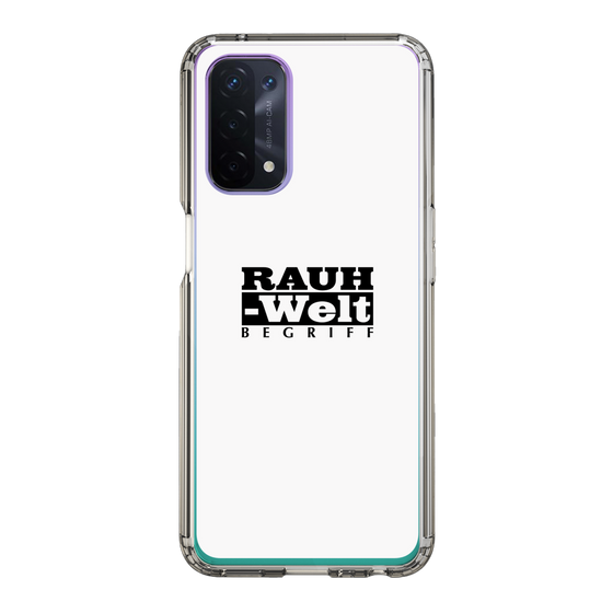 Slim Protection Case［ RAUH-Welt BEGRIFF - Logo - White ］