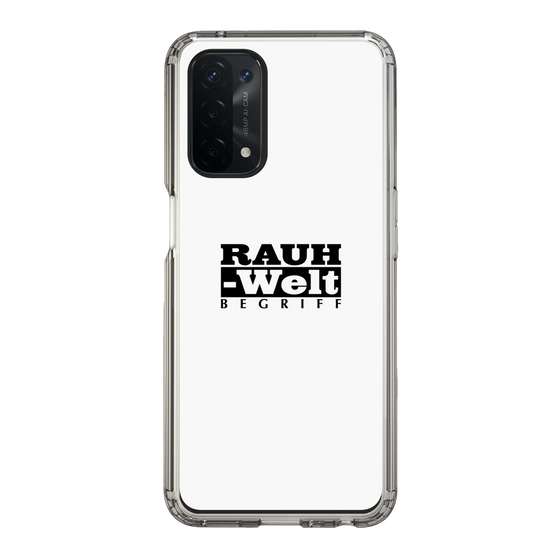 Slim Protection Case［ RAUH-Welt BEGRIFF - Logo - White ］