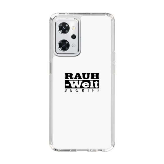 Slim Protection Case［ RAUH-Welt BEGRIFF - Logo - White ］
